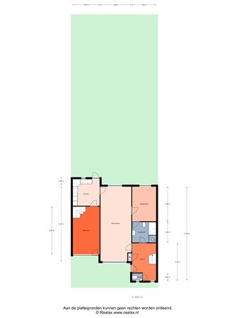 Floorplan - Sluisweg 56, 3751 BP Bunschoten-Spakenburg